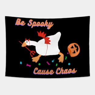 Spooky Goose Tapestry