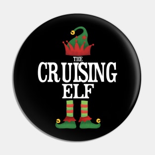 Cruising Elf Matching Family Group Christmas Party Pajamas Pin