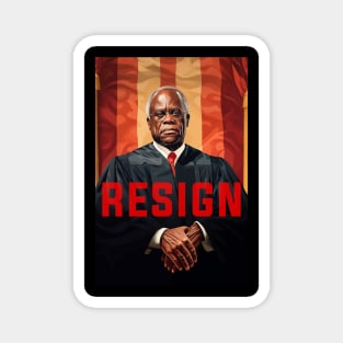 Clarence Thomas Resign from Supreme Court Magnet