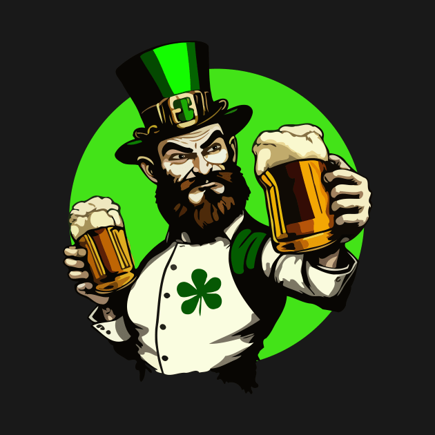 St. Patrick's Day Celebrations with a Beer Loving Bearded Guy in a Hat by amithachapa