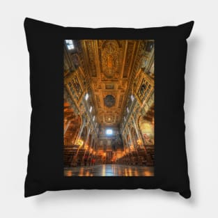 Basilica della Santissima Annunziata in Florence, Italy Pillow