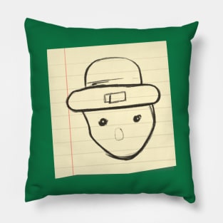 Alabama Leprechaun - Amatuer Sketch Pillow