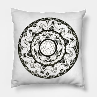 Devil's Trap Mandala Pillow