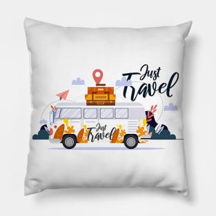 travel good life design Pillow