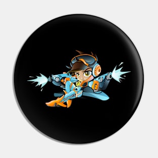 Tracer London Spitfire Pin