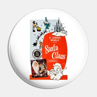 Santa Claus Movie Poster Pin