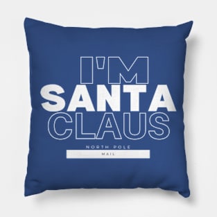 Santa claus t-shirt Pillow