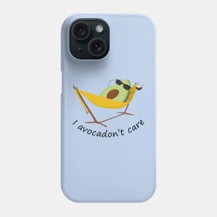 Avocadon't care Phone Case