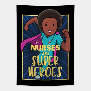 Nurses are superheroes Tapestry