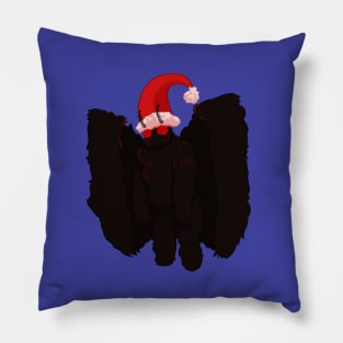 Mothman as Santa Claus Pillow