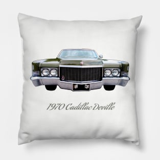 1970 Cadillac Deville Convertible Pillow