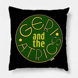 Geri and the Atrics Logo Pillow