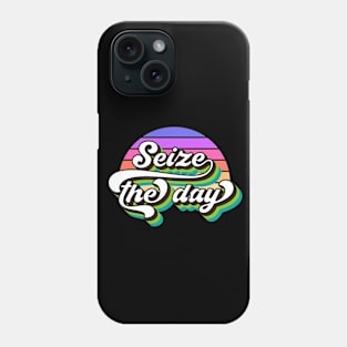 holiday seize the day design Phone Case