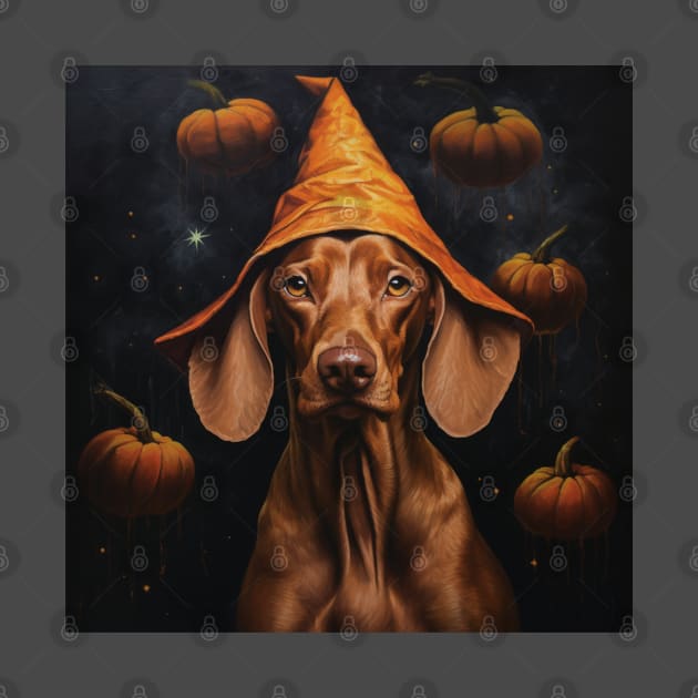 Cute Weimaraner Halloween by NatashaCuteShop