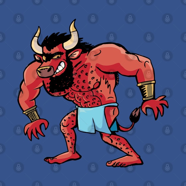 Greek Minotaur from Crete by duxpavlic