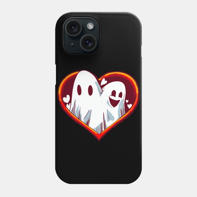 Two ghosts love Phone Case by TomFrontierArt