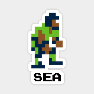 8-Bit Linebacker - Seattle Magnet