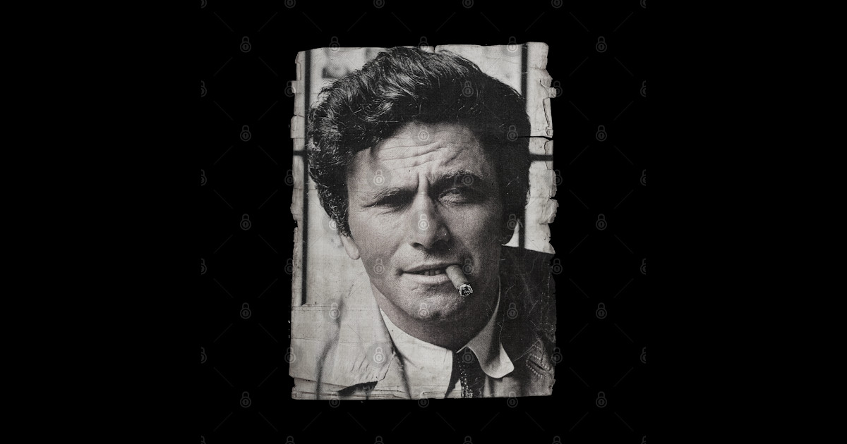 Peter Falk and Cigars - Peter Falk And Cigars - Posters and Art Prints ...