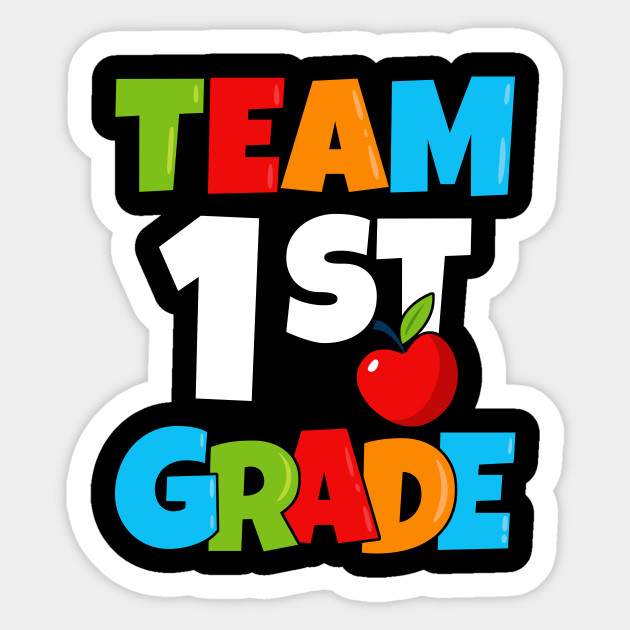 Team 1st Grade Student Teacher Cute First Back To School T Shirt