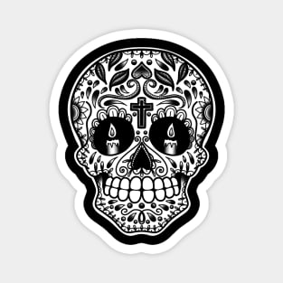 HomeSchoolTattoo Sugarskull Magnet