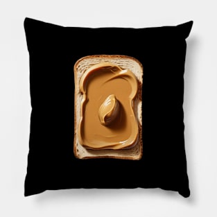 Peanut Butter Toast Sandwich Yummy Kawaii Breakfast Vintage Since Pillow