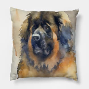 Leonberger Watercolor - Dog Lovers Pillow
