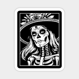 La Catrina Cinco De Mayo Magnet