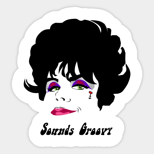 Sounds Groovy Bewitched Sticker Teepublic