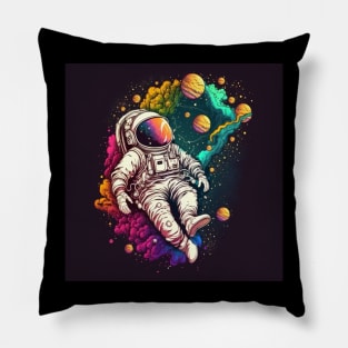 Astronaut Lost in Space #2 Pillow