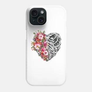 Heart Shape Rib Cage Phone Case