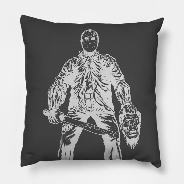 Decapitation Pillow by old_school_designs