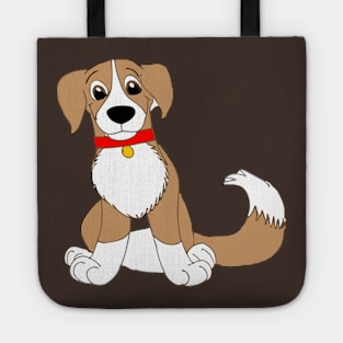 Cute Border Collie Tote