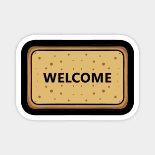 Welcome Mat Magnet