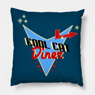 Coolcat Diner Pillow