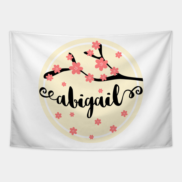 Abigail First Name Cherry Blossom Abigail Name Arazzo