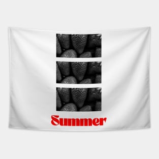 Summer Strawberries Tapestry