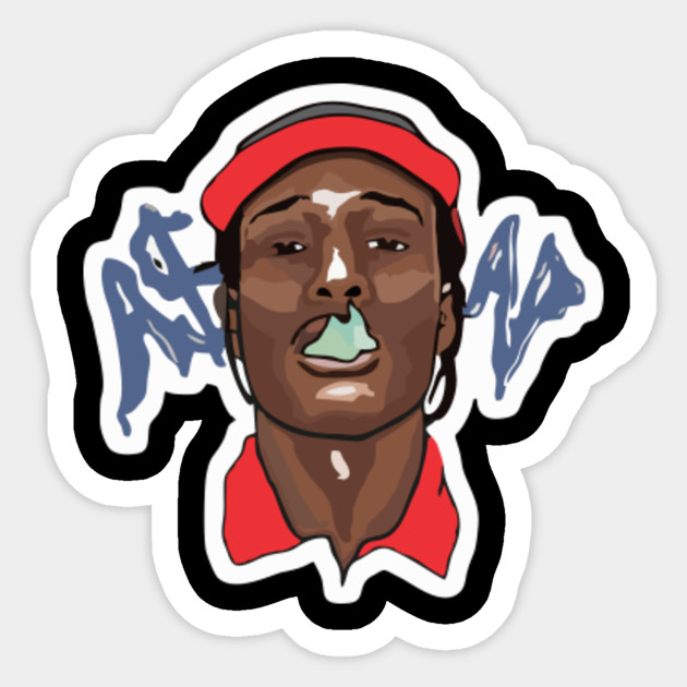 Asap Rocky Tshirt Asap Rocky Sticker Teepublic