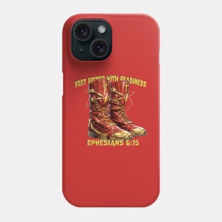 Armor Of God, Feet Fitted with Readiness, The Flash, DC Comics Phone Case