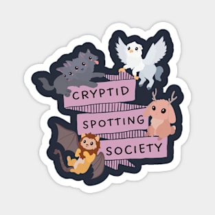 Cryptid Spotting Society Magnet