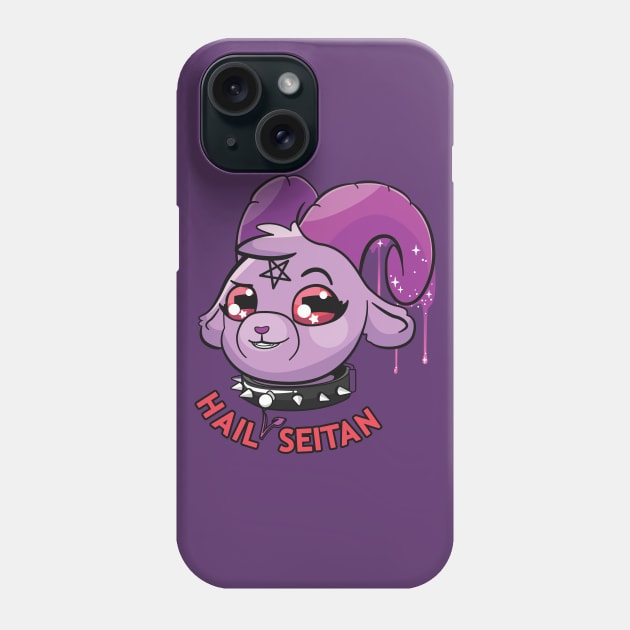 Hail Seitan Phone Case by BubblegumGoat