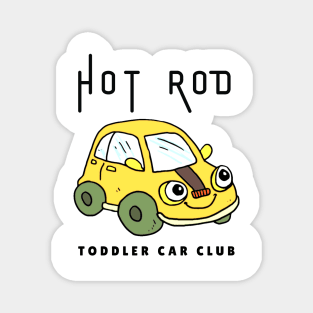 Hot Rod Toddler Car Club Magnet