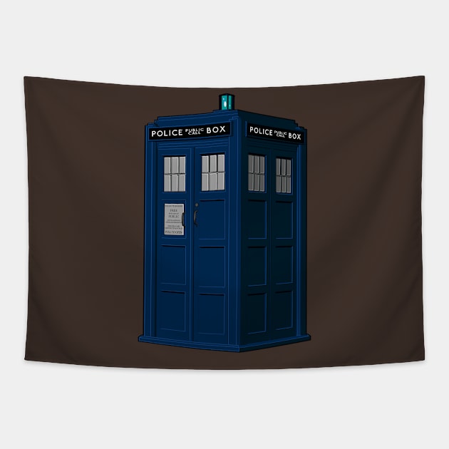 TARDIS Tapestry by SimonBreeze