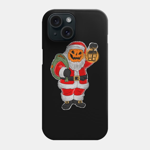 Jack O' Santa Phone Case by chrisraimoart