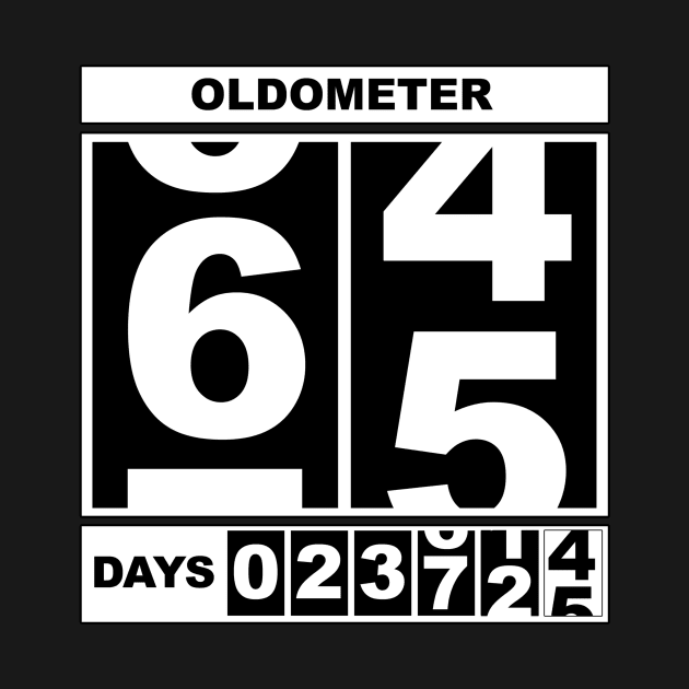 65th Birthday Oldometer by mikepod