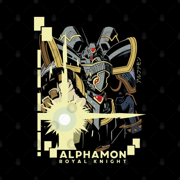 digimon alphamon royal knight by DeeMON