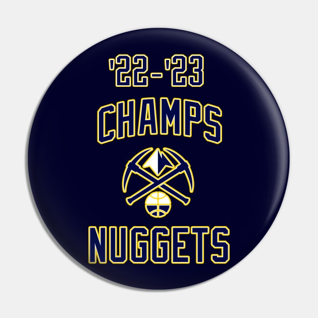 NBA Champions 2023 Pin by Buff Geeks Art