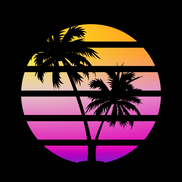 Retrowave Sunset by Brobocop