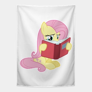 Fluttershy reading Tapestry