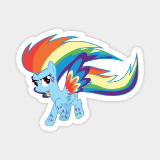 Rainbow Power Rainbow Dash 2 Magnet