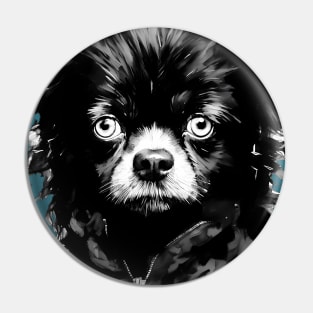 Overworked Dog Hard Day's Night Pin